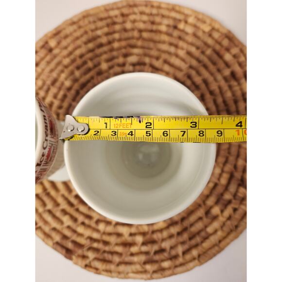 Vintage Ice Cream Parlor Set Of 2 Milk Shake Cups Glasses Tall Footed 6" Multi - Picture 9 of 9